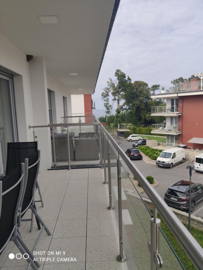 Apartament Szafir W Budynku Basenowym Morska Klifowa 레왈 외부 사진