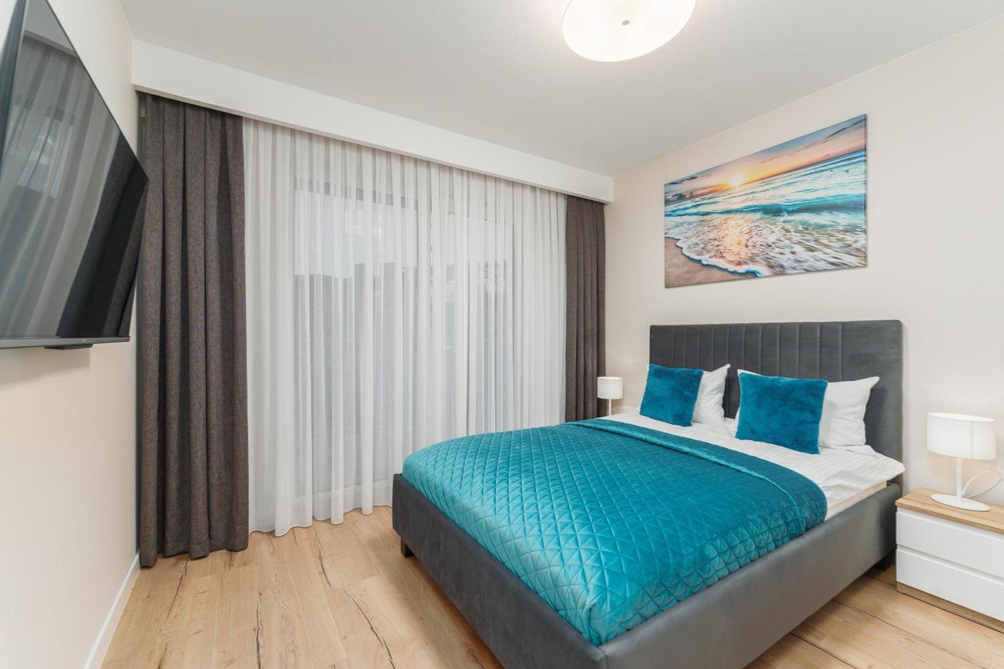 Apartament Szafir W Budynku Basenowym Morska Klifowa 레왈 외부 사진